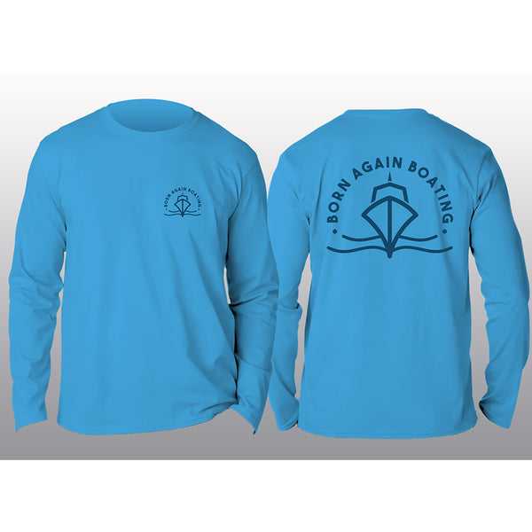 Blue Lifestyle Fishing Shirt
